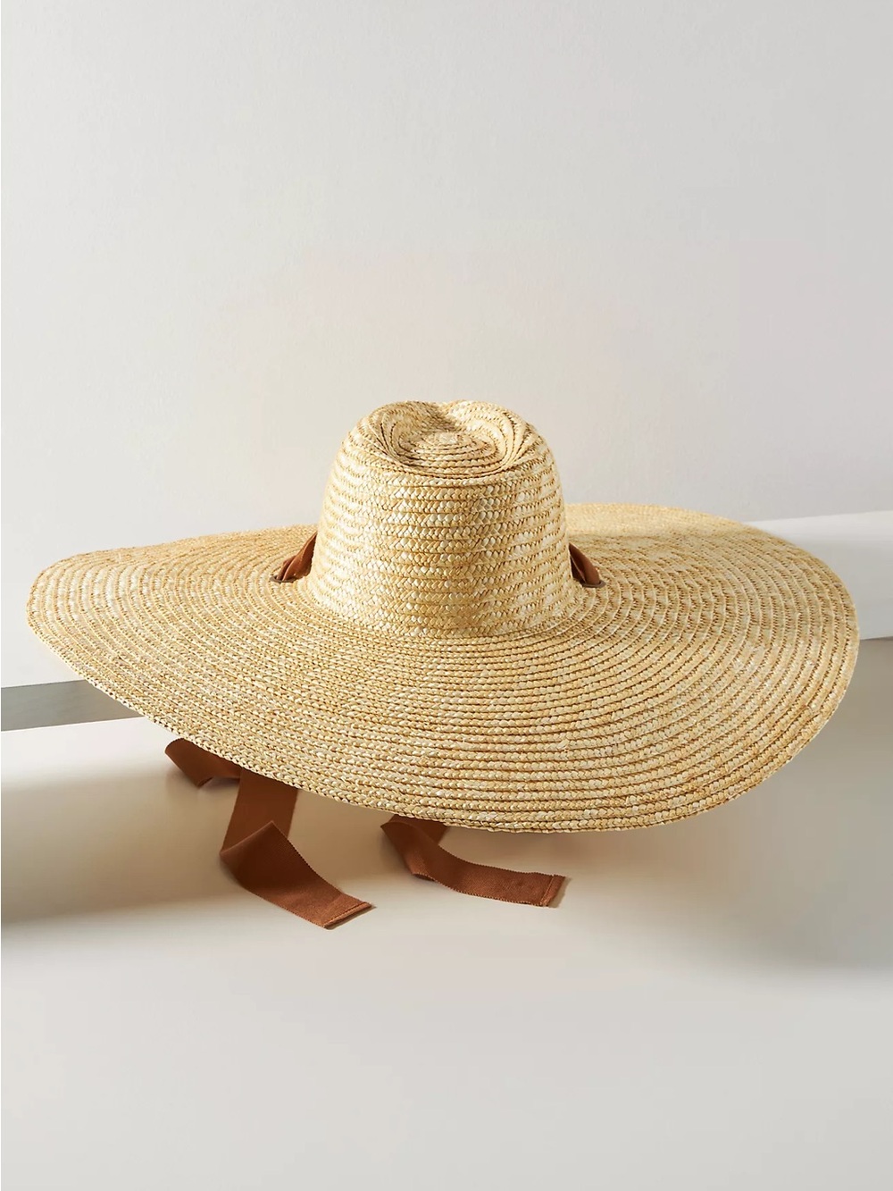 Anthropologie Ribbon-Trimmed Hat - Picture 2 of 9